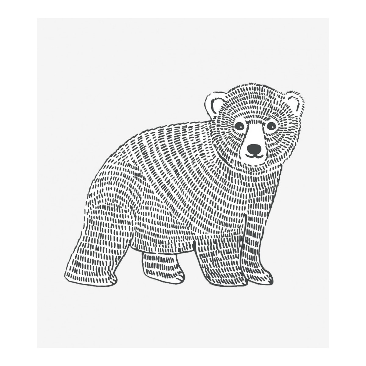 Sticker enfant ours - Sticker chambre enfant