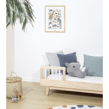 Affiche chambre bébé : affiches Lilipinso avec cadre