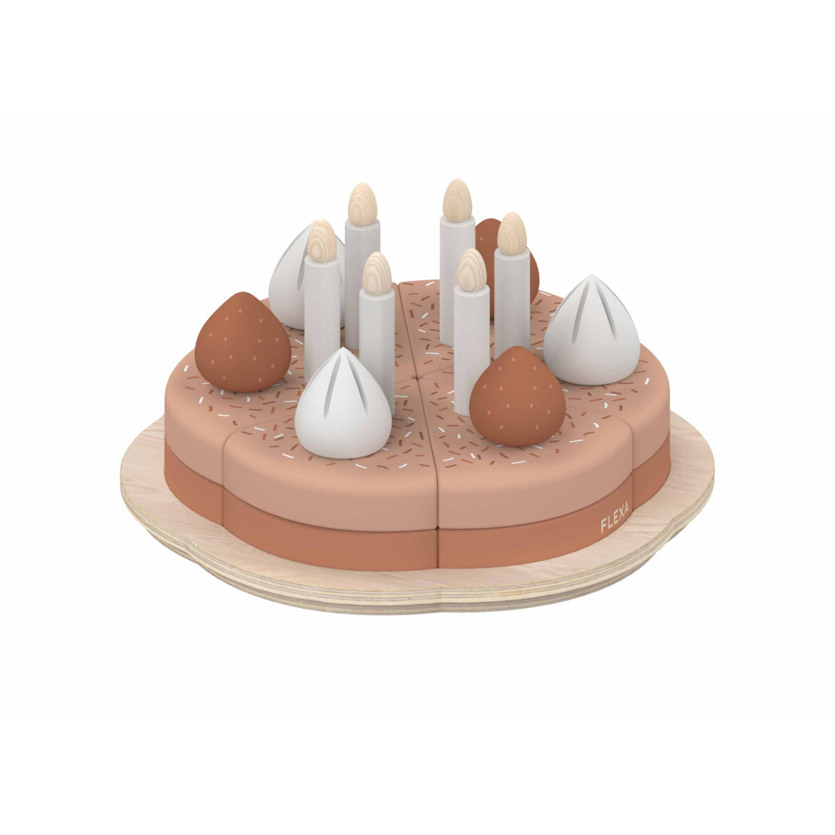 Hape Jouets de Nourriture - Bois - Gâteau d'anniversaire interactif